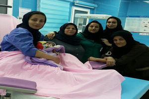 تولد اولین نوزاد گیلان در سال 97