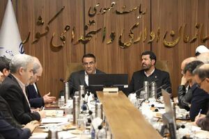 ناترازی نیروی انسانی استان همدان با حضور رئیس سازمان اداری و استخدامی بررسی شد