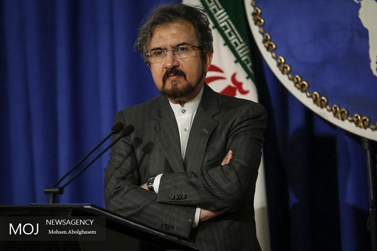بهرام قاسمی سخنگوی وزارت امور خارجه