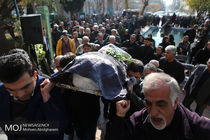 تشییع پیکر احمدرضا دالوند