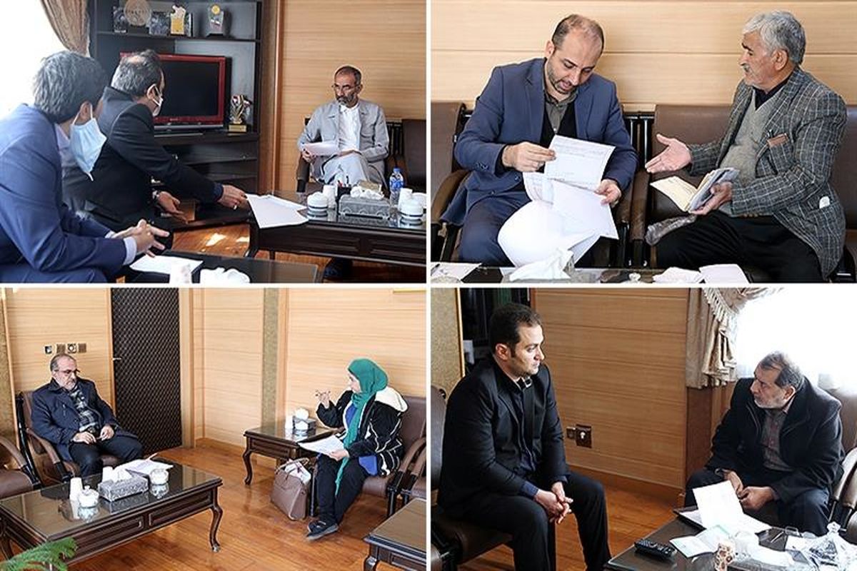 دیدار مردمی دادگستری قزوین