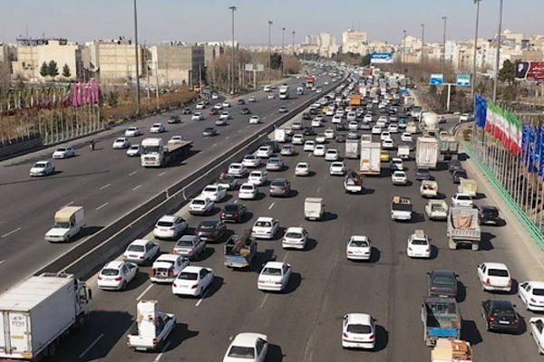 آخرین وضعیت ترافیکی و جوی محورهای مواصلاتی کشور