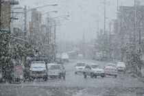 بارش برف و باران و مه‌گرفتگی در برخی از محورهای کشور