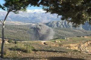 بمباران  مناطق مختلف جنوب لبنان توسط رژیم صهیونیستی