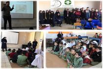 طرح آموزشی یک ساعت با محیط بان در مدارس بخش میمه اجرا شد