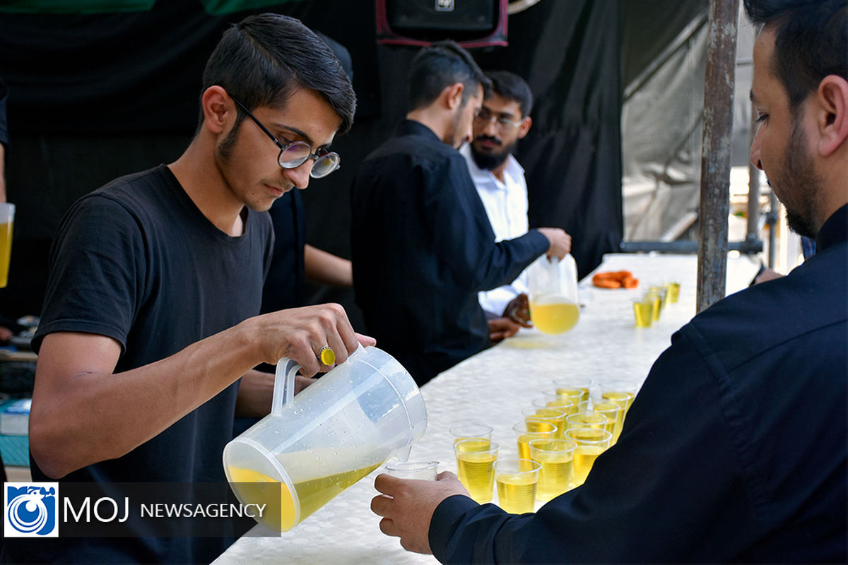 زائران پیاده در مسیر حرم امام رضا (ع)
