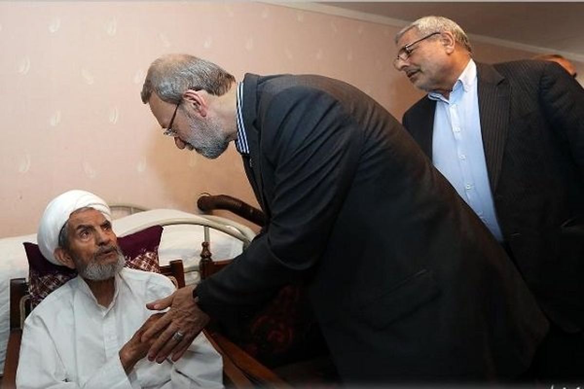 دیدار لاریجانی با حجت الاسلام حسنی