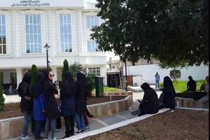 بانوان ملوان در دادگستری انزلی حضور یافتند