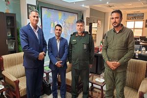 دیدار مدیران شهری میبد با مدیرعامل بنیاد تعاون سپاه پاسداران کشور/تاکید بر اجرای مشارکتی پروژه های کلان میبد