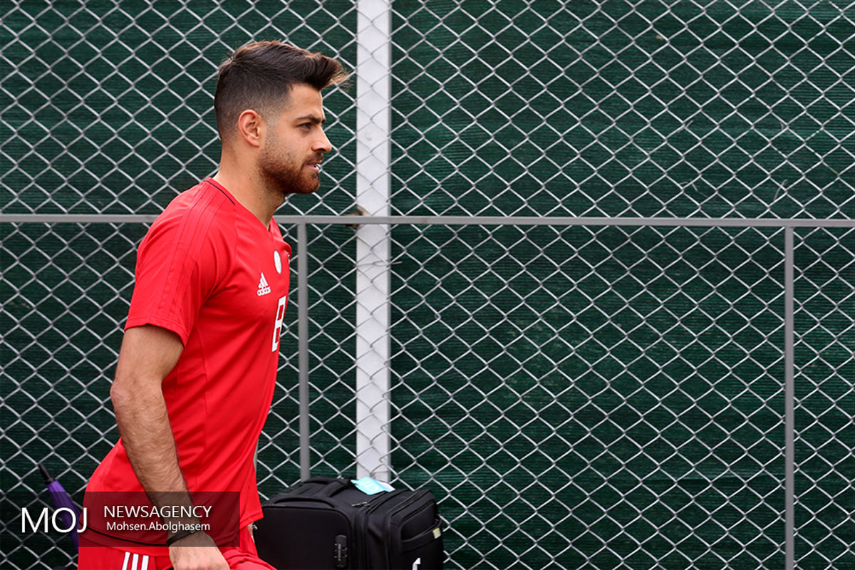 تمرین تیم ملی فوتبال - ۲۱ مهر ۱۳۹۷/مرتضی پورعلی گنجی