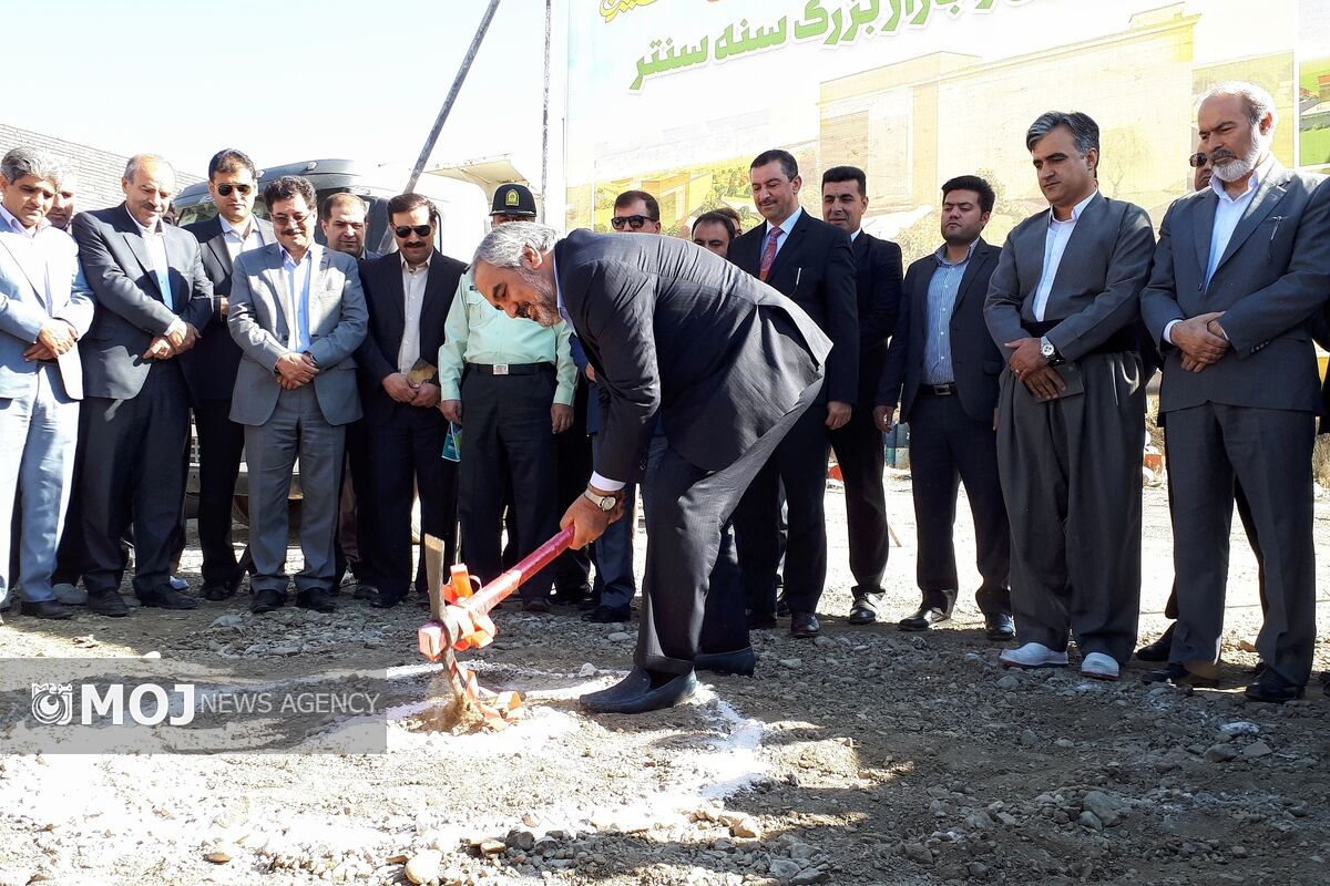 کلنگ زنی سیتی ستر سنندج