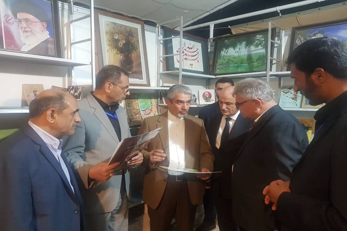 بازدید از غرفه ایران در نمایشگاه کتاب دمشق