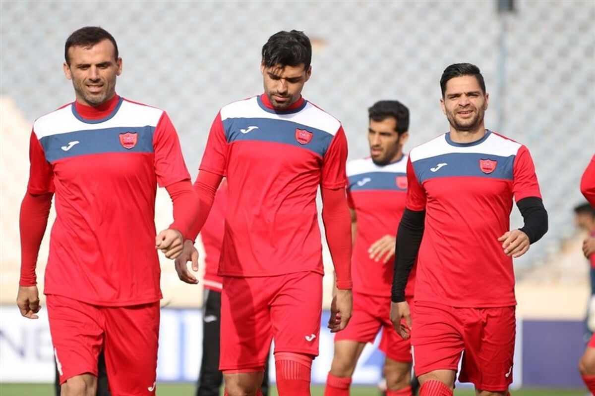 تمرینات پرسپولیس