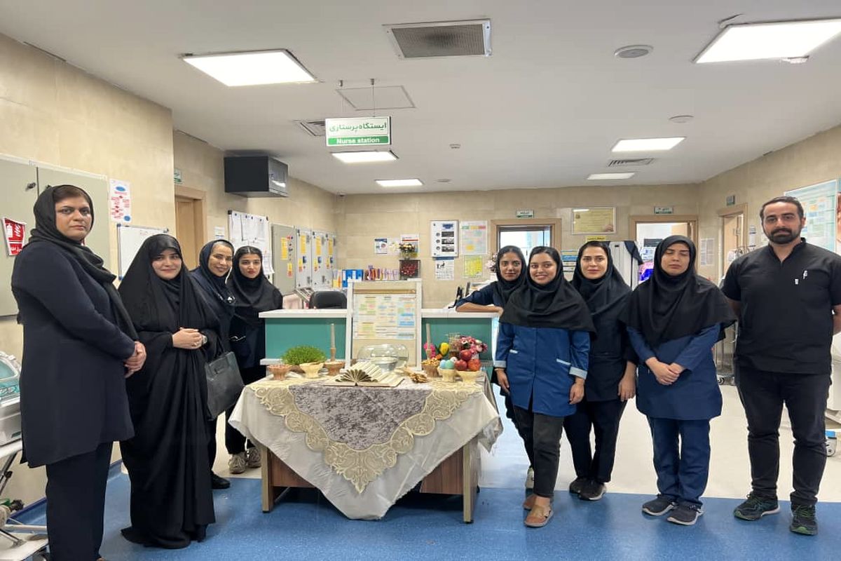 بازدید فاطمه جراره از بیمارستان شریعتی 
