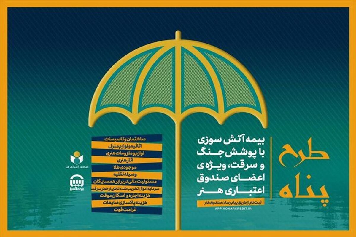 بیمه جنگ، آتش‌سوزی و سرقت برای هنرمندان