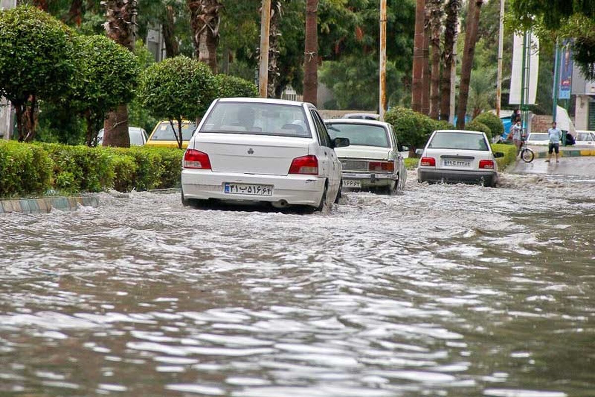 آب گرفتگی معابر بندرعباس