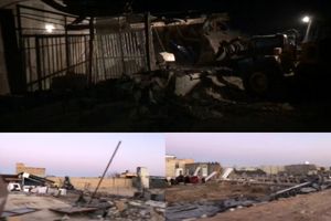 تخریب 82 مورد کاربری غیر مجاز اراضی کشاورزی در قهجاورستان 