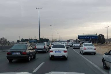 محورهای منتهی به قم و مسجد جمکران ترافیک سنگین دارد