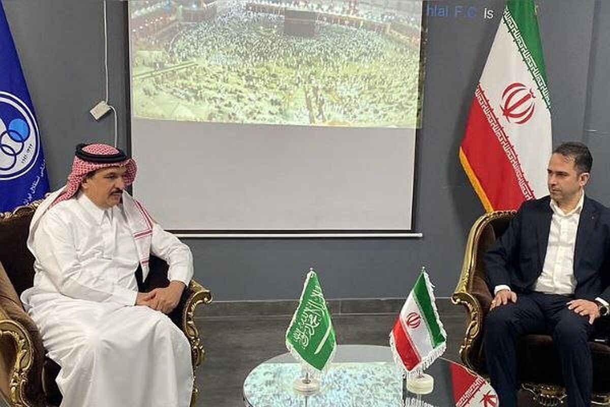 سفیر عربستان و مدیرعامل استقلال