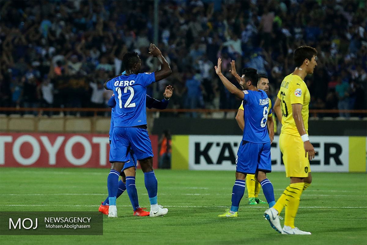 دیدار تیم های فوتبال استقلال ایران و السد قطر