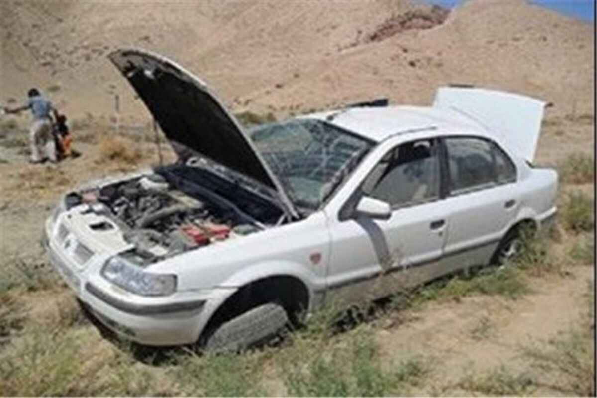 اصفهان- واژگونی خودرو