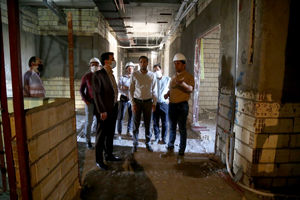 تلاش وزارت بهداشت و شهرستان این است که بیمارستان 96 تختخوابی بافق ماه آینده بهره برداری شود