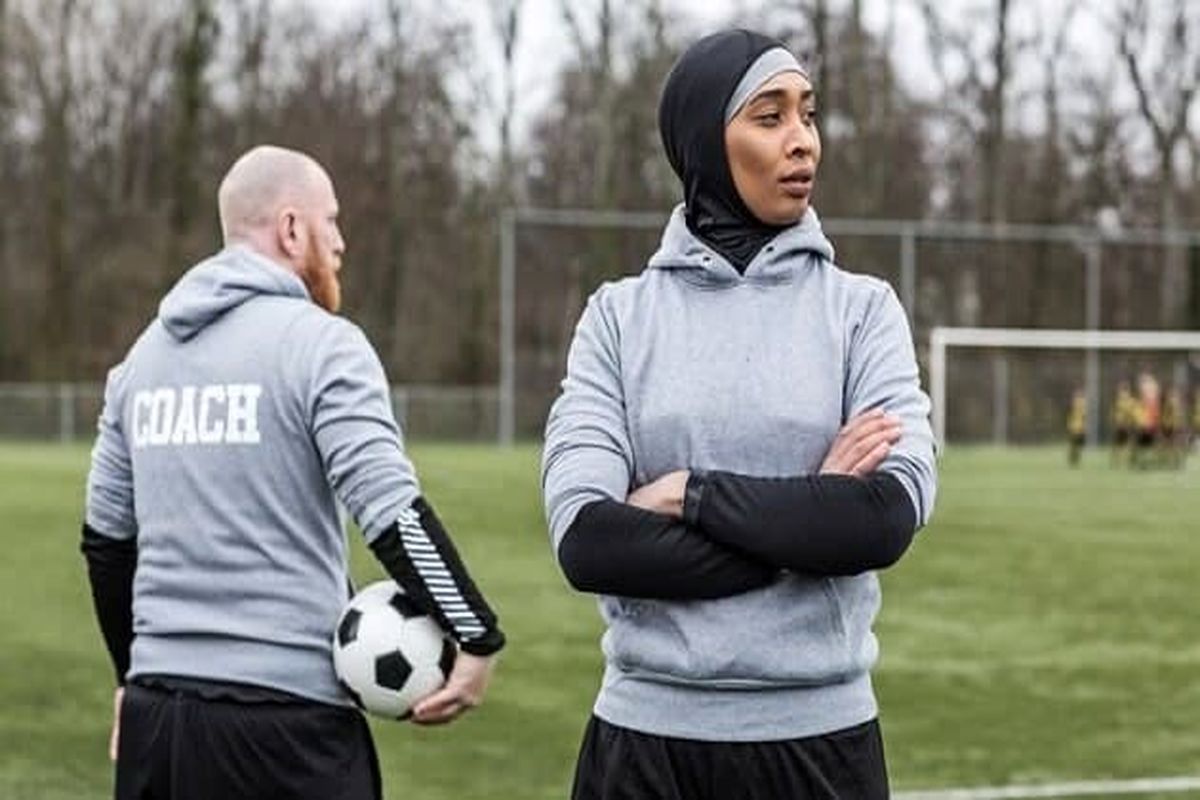 ورزشکاران باحجاب