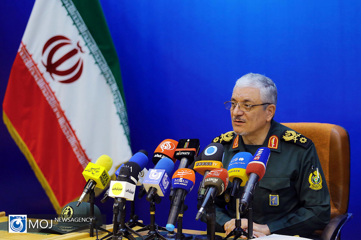 نشست خبری سردار رضا طلایی‌نیک سخنگوی وزارت دفاع