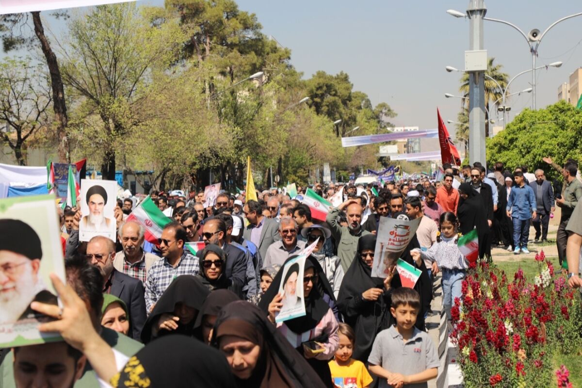 راهپیمایی روز قدس+شیراز 