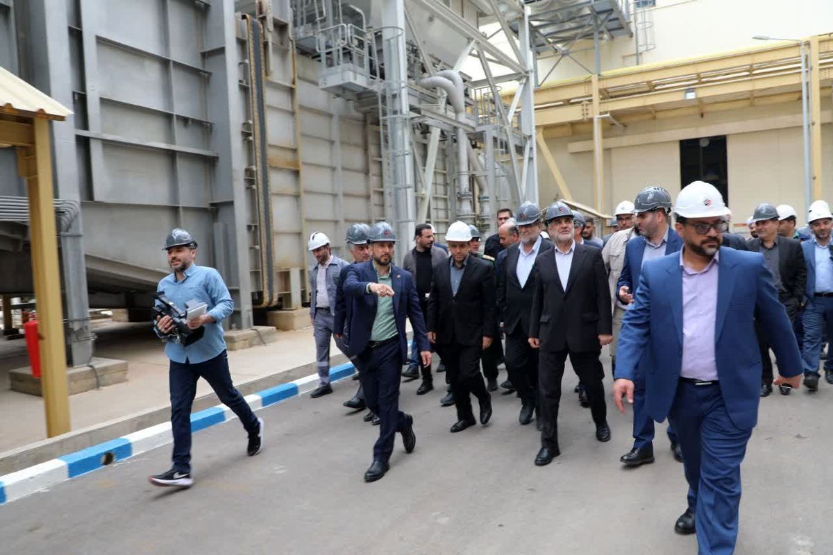 نیکزاد در بازدید از نیروگاه سبلان