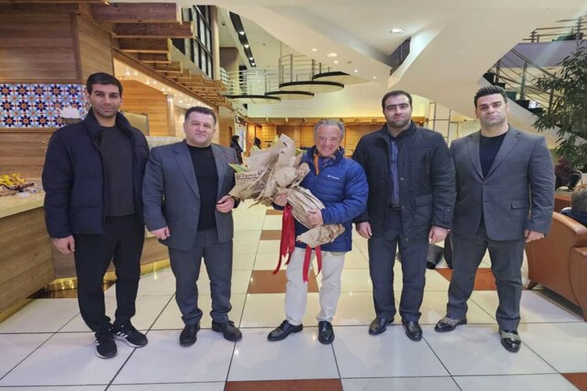 استقبال از رئیس فدراسیون جهانی بدنسازی