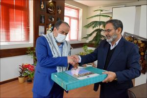 تجلیل فرماندهی سپاه صاحب الزمان (عج) استان اصفهان از شهردار نجف آباد