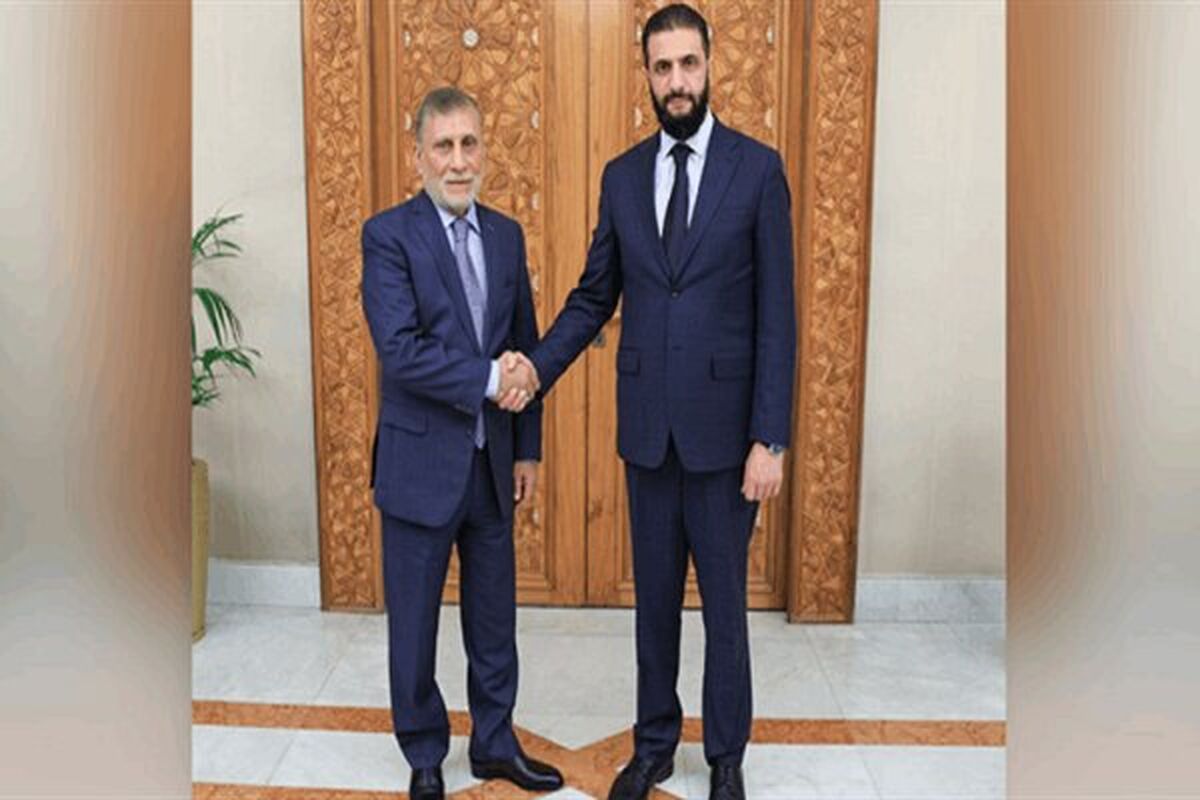 عزت الشابندر+احمد الشرع