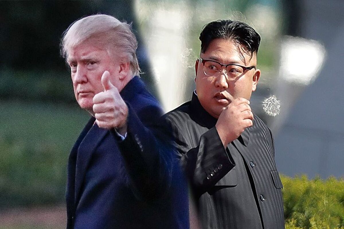 ترامپ+کیم+جونگ+اون