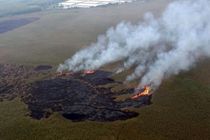دود آتش‌سوزی در بخش عراقی تالاب هورالعظیم قسمت هایی از خوزستان را دربرگرفت