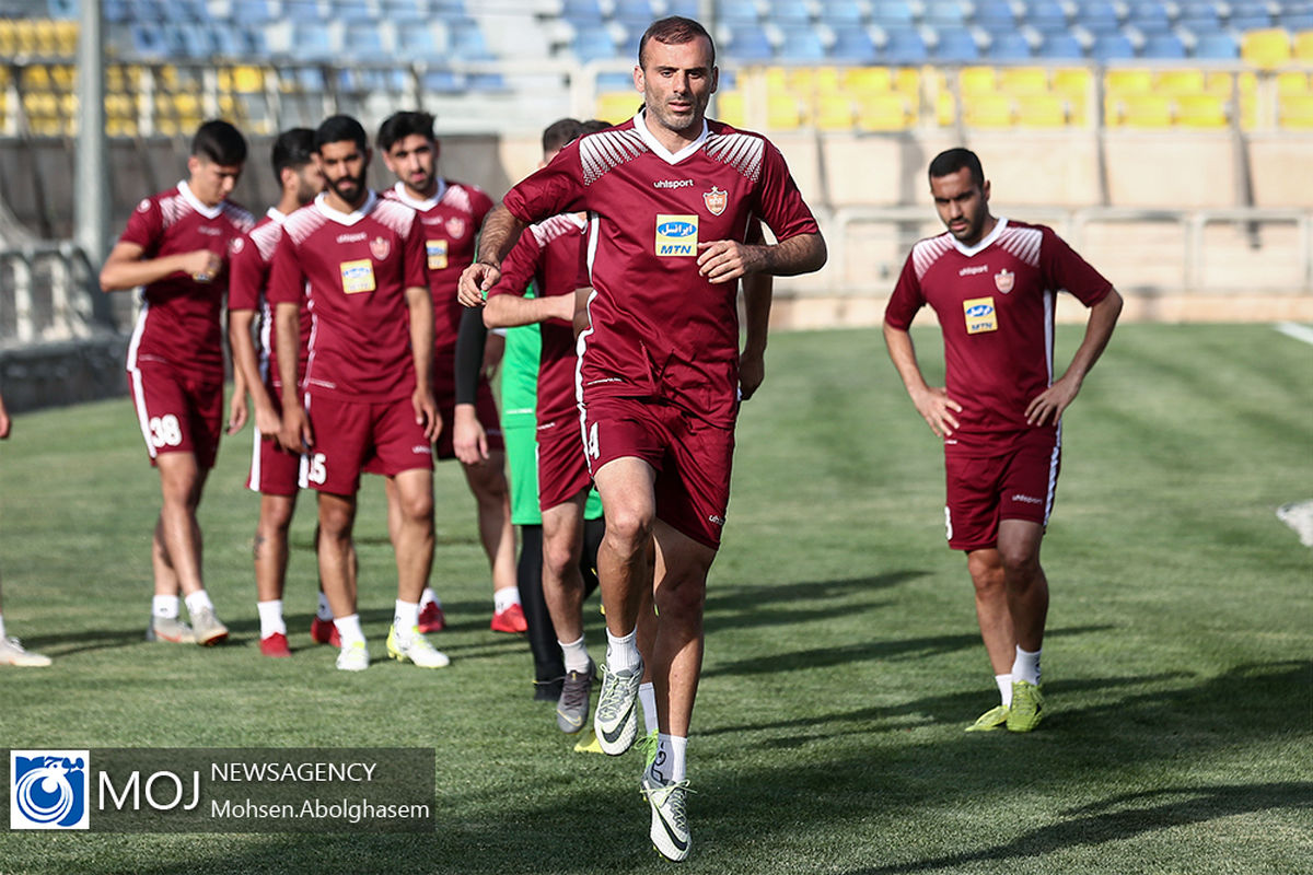 تمرین تیم فوتبال پرسپولیس - ۱۵ تیر ۱۳۹۸