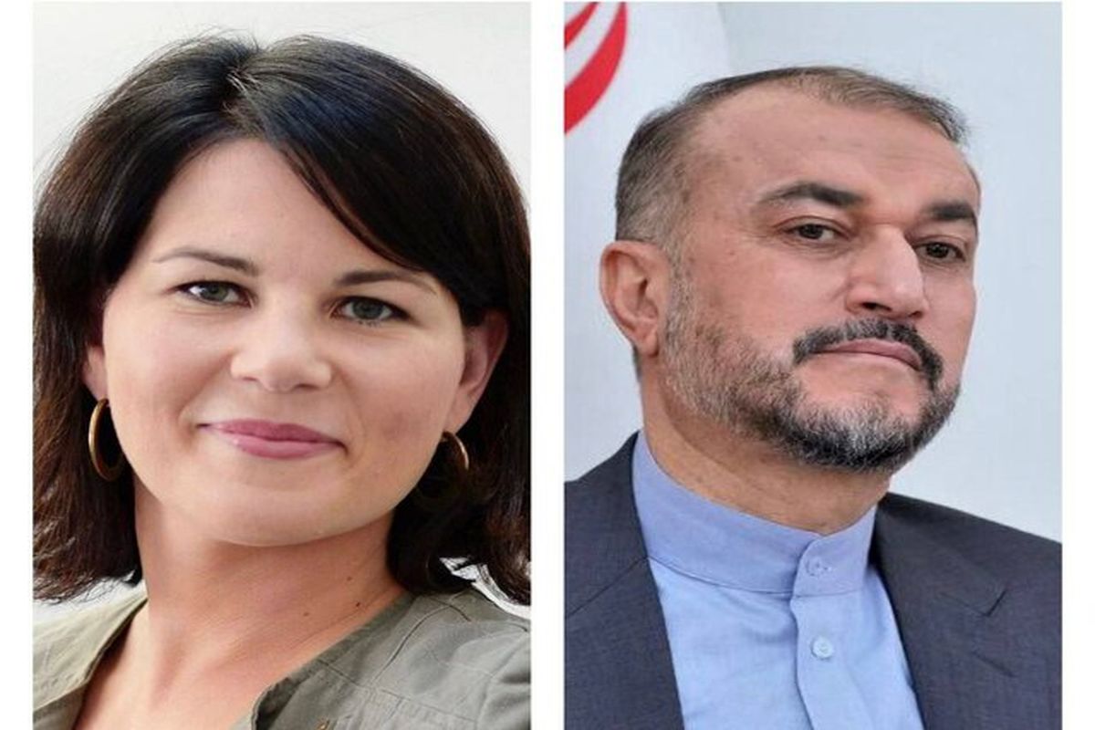 وزرای خارجه ایران و آلمان