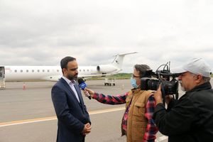 نخستین پرواز گیلان به عتبات عالیات تا لحظاتی دیگر+عکس