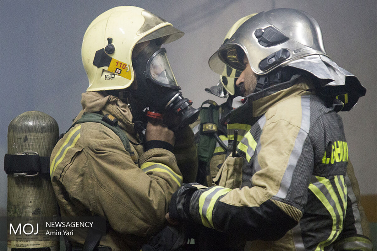 پایان مبارزه آتش نشانان با آتش حرارتی