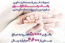 پرداخت بیش از 4,600 میلیارد ریال تسهیلات قرض‌الحسنه فرزندآوری از سوی بانک رفاه کارگران