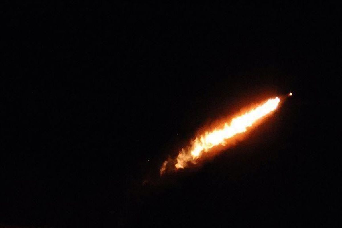 سقوط پهپاد امارات در لیبی