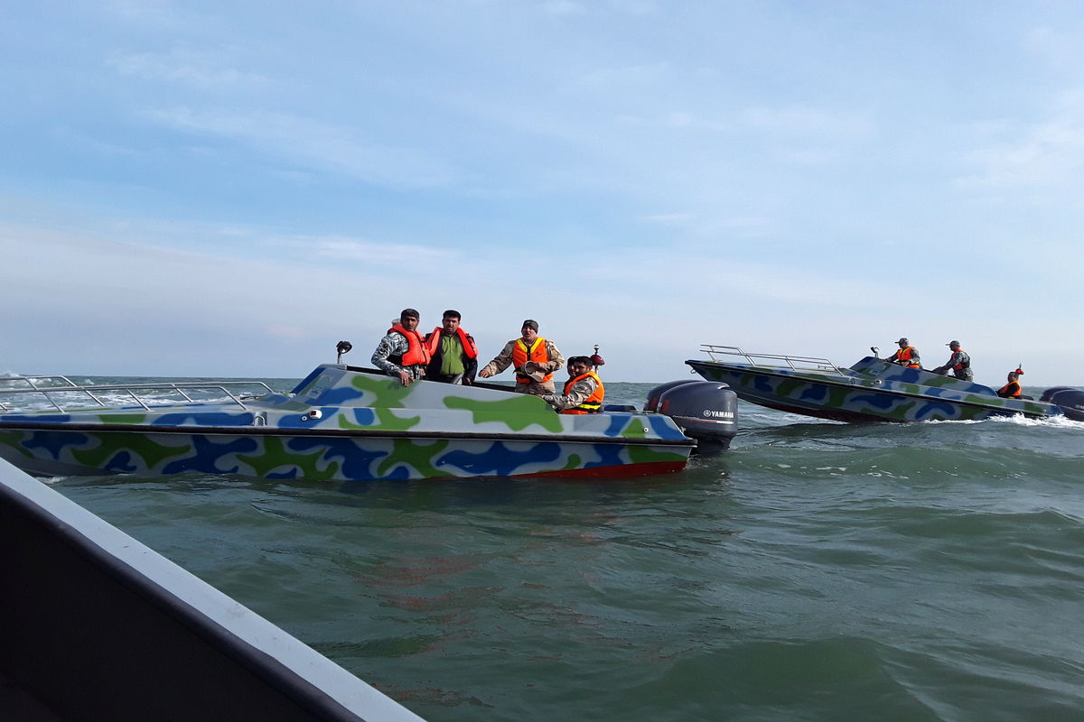 یگان حفاظت منابع آبزیان شیلات هرمزگان