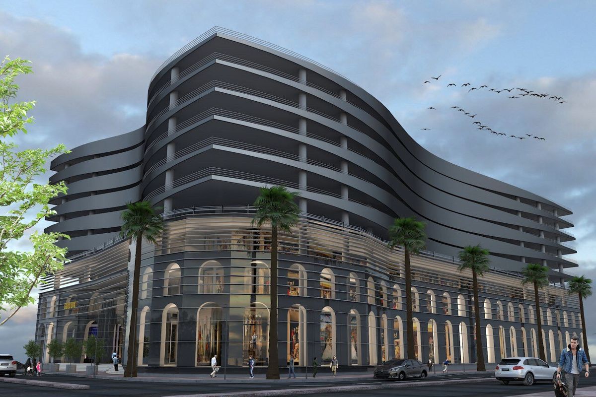 احداث بزرگترین  پارکینگ طبقاتی استان گیلان