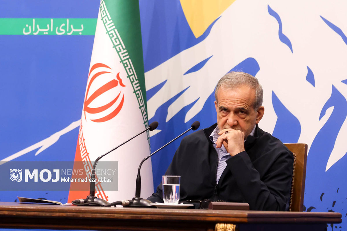 نشست خبری رئیس جمهور