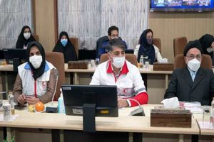 داوطلب و خیر هلال احمر بافق در بین ۱۰ داوطلب برتر کشوری