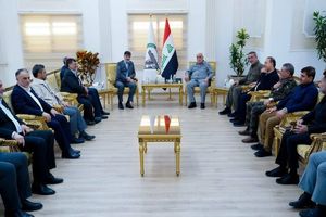 رادان در بغداد با رئیس الحشد الشعبی دیدار کرد