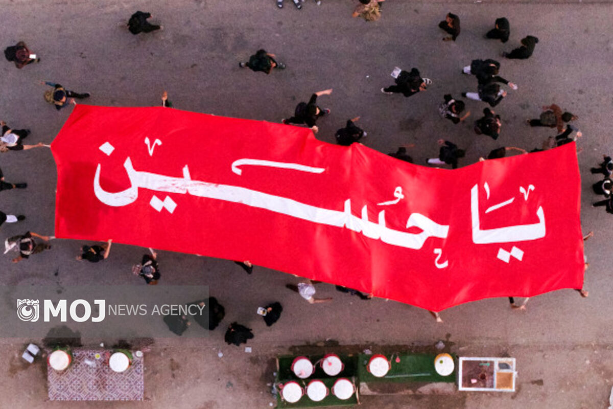پیاده روی زائران اربعین