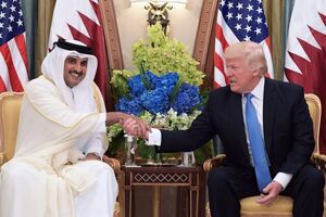 امیر قطر و ترامپ درباره کاهش تنش‌ها در منطقه گفتگو کردند