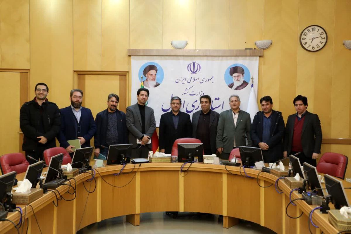 دیدار اعضای خانه مطبوعات با استاندار اردبیل