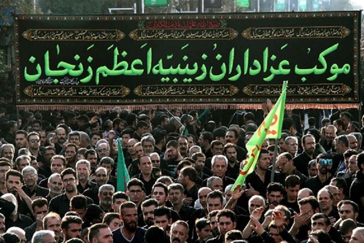 اجتماع زینبیون زنجان به یاد شیر زن دشت کربلا